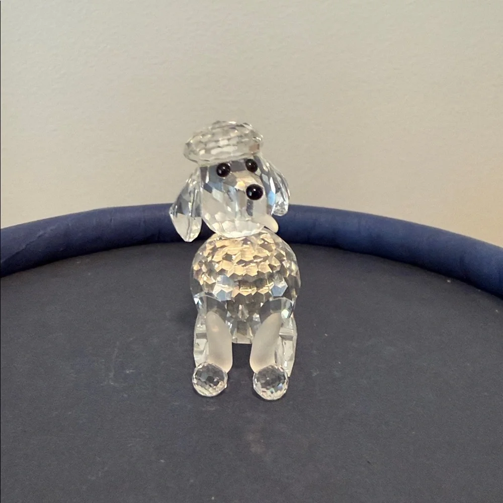 Swarovski Sitting Poodle